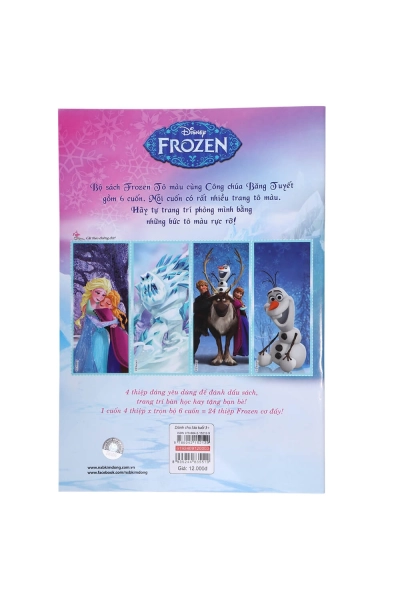 Frozen - Tô màu cùng Công chúa Băng Tuyết (Quyển 3)