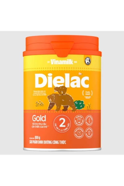Sữa Dielac Gold 2, 800g (6-12 tháng)