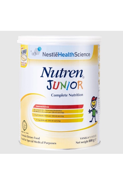 Thực phẩm dinh dưỡng y học Nutren JUNIOR 800g (1-10 tuổi)