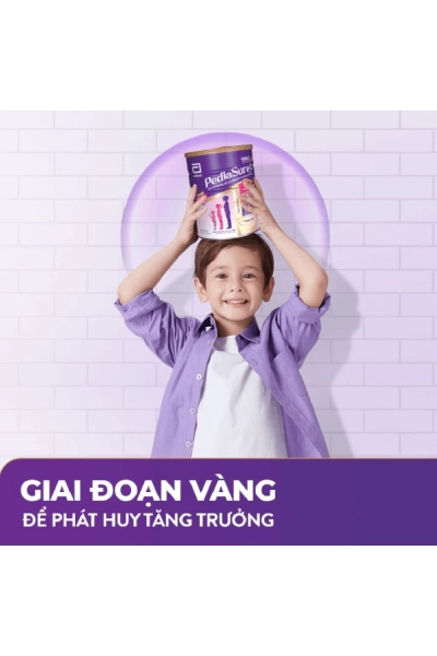 Thực phẩm dinh dưỡng y học cho trẻ 1-10 tuổi: Pediasure vani 1,6kg (Giao bao bì ngẫu nhiên)